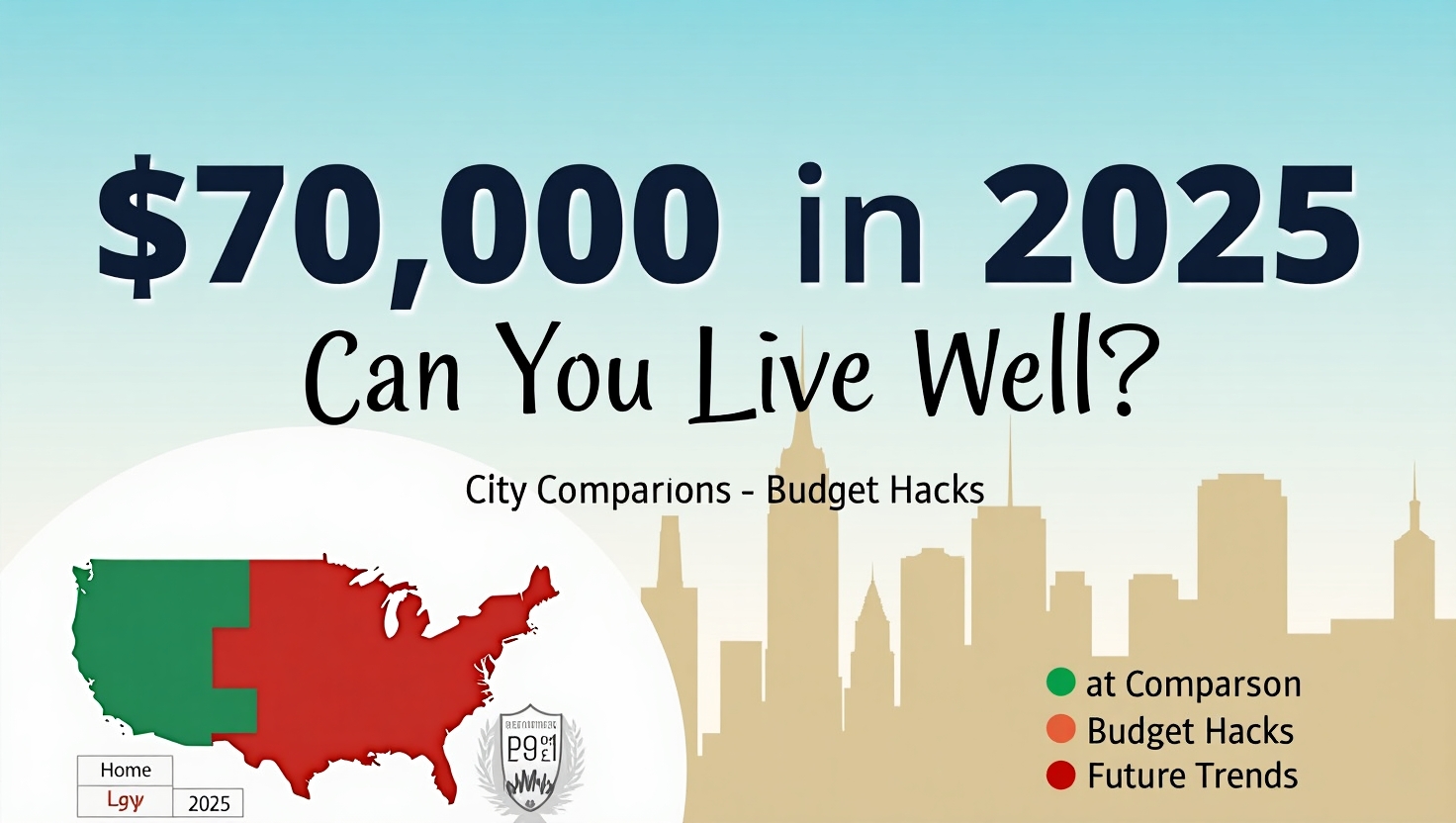 $70,000 Salary: Is It Enough to Live Comfortably in the U.S. in 2025?